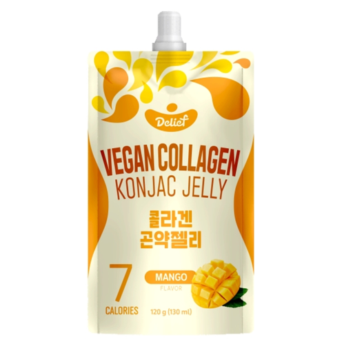 DELIEF Konjac Jelly Mango flavor (Vegan) 120g