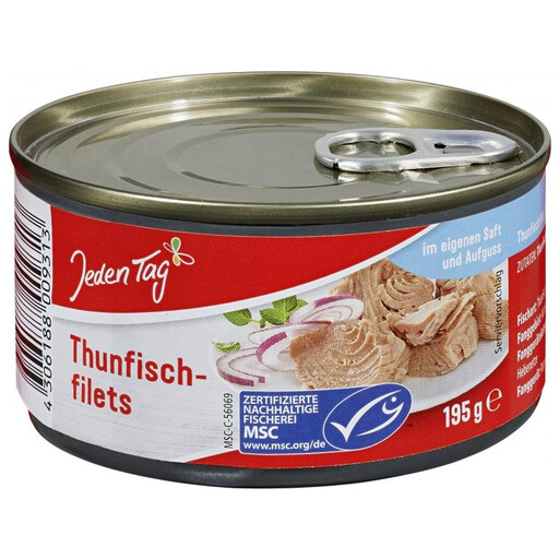 Jeden Tag Tuna Fillets in Brine