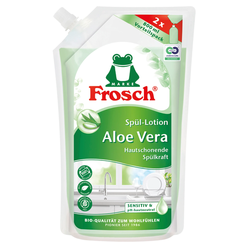 Frosch Aloe Vera Handspül-Lotion Nachfüllbeutel 800ml
