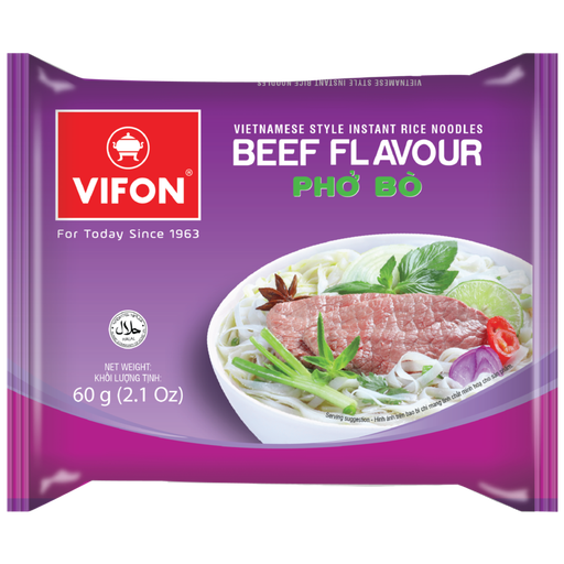 Vifon Beef Flavor Pho Bo 60g