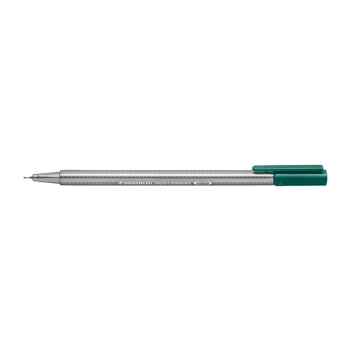 triplus fineliner sea green blue