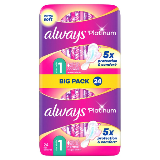 Always Platinum 臻柔系列日用标准型带护翼
