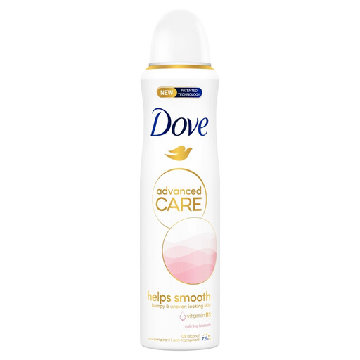 Dove Advanced Care Helps Smooth Deodorant & Antiperspirant
