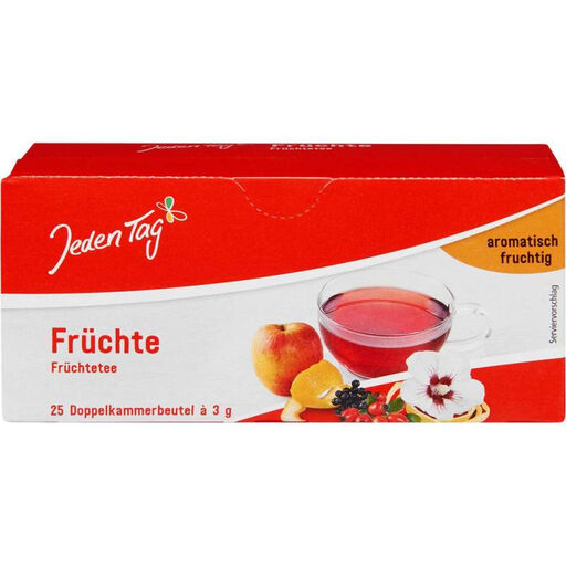 Jeden Tag Mixed Fruit Tea 25 Bags 75g