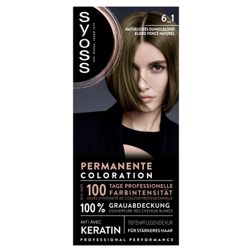 syoss Hair Color 6_1 Natural Dark Blonde