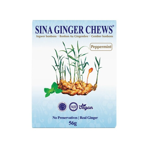 Sina Ginger Candy Peppermint 56g