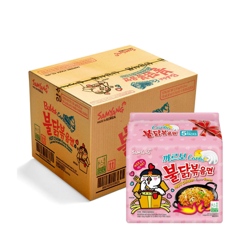 Samyang Buldak Hot Chicken Carbonara Ramen