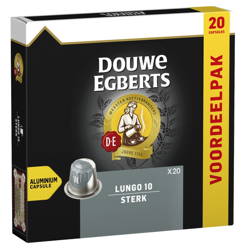 Douwe Egberts Lungo Strong Coffee Capsules - 20 pcs 104g