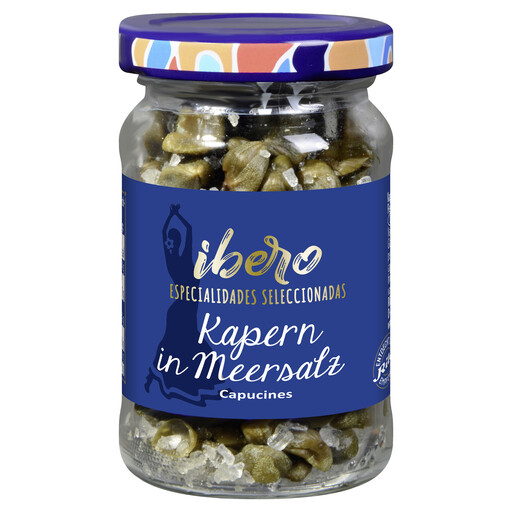 Ibero Capers in Sea Salt 75 g