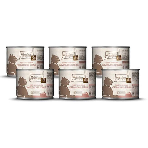MjAMjAM - Pure meaty feast - PURE exquisite ostrich 200g*6