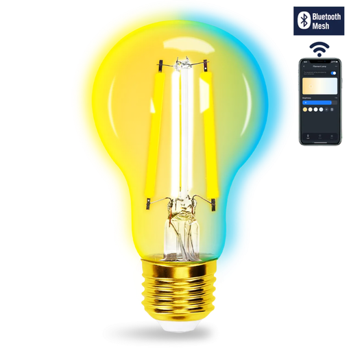 Aigostar Bluetooth Mesh Smart Filament Bulb A60 6W CCT