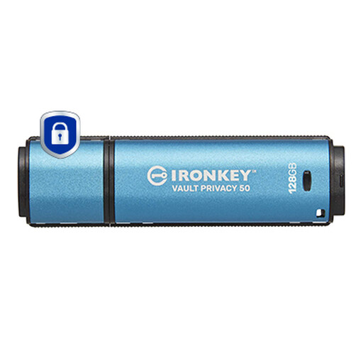 Kingston Technology IronKey 128GB Vault Privacy 50