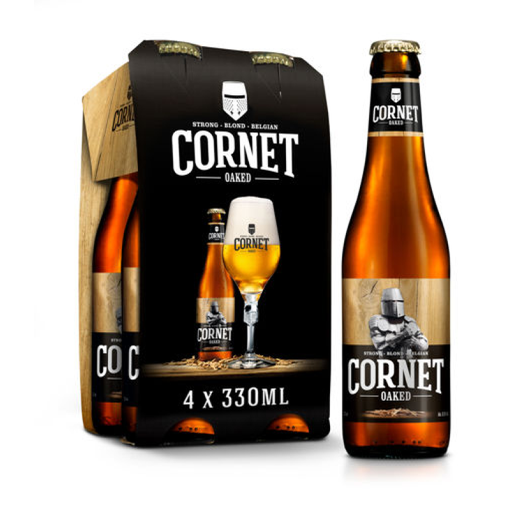 Cornet Oaked Blonde Beer 8.5% - 4 x 330 ml