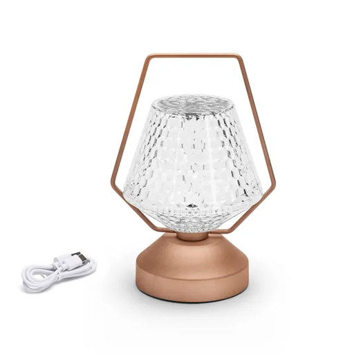 Aigostar LED Table Lamp 1W 95lm Floor Lamp Warm Light-Natural White-White Light Rose Gold