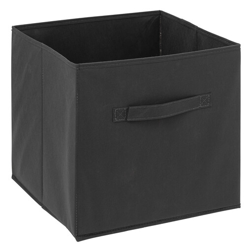 Grey Fabric Storage Box 31x31cm