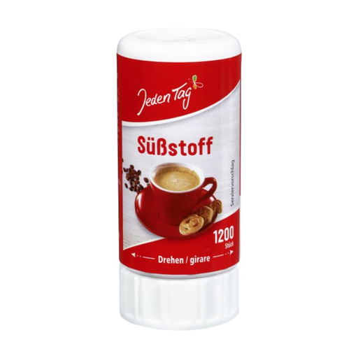 Jeden Tag Süßstofftabletten Spender 1200 Stück | Backzutaten & Zucker