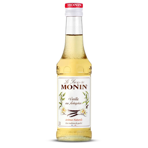 Monin Madagascar Vanilla Coffee Syrup 250ml