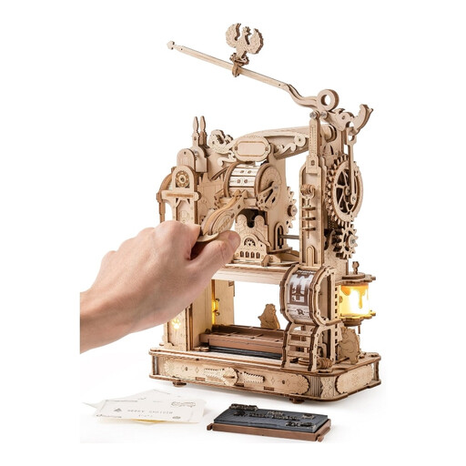 Robotime ROKR Classic Printing Press 3D houten puzzel