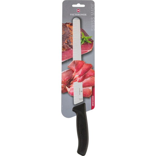 Victorinox Swiss Classic Schinkenmesser 25 cm Schwarz