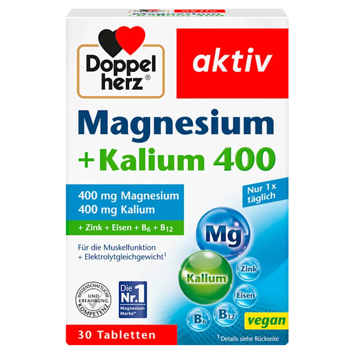 Doppelherz aktiv Magnesium 400 + Kalium Tabletten