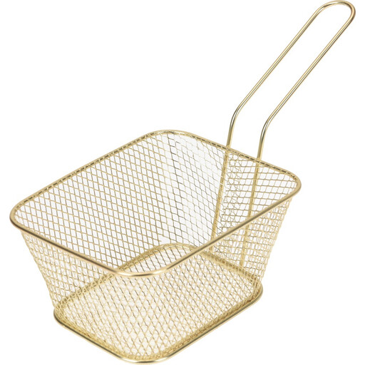 Excellent Houseware 金色钢制炸篮