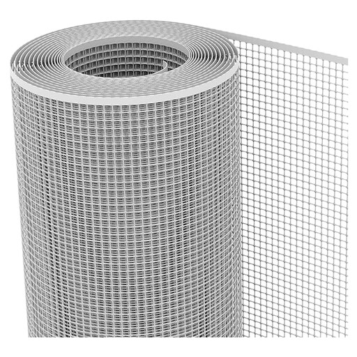 Tenax Quadra 10 Silver 1x30m plastic mesh