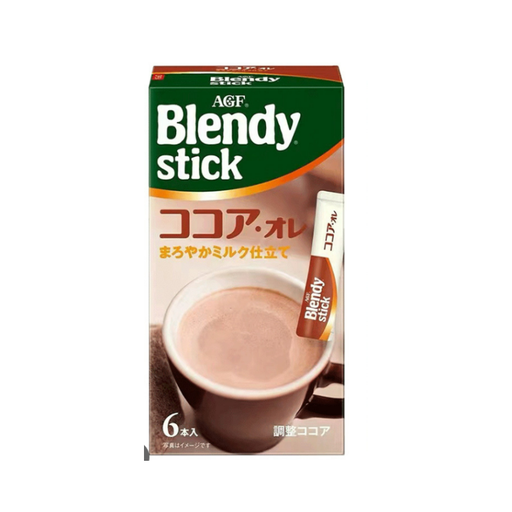 AGF Blendy 牛奶可可独立小条，6 条装，每条 11 g