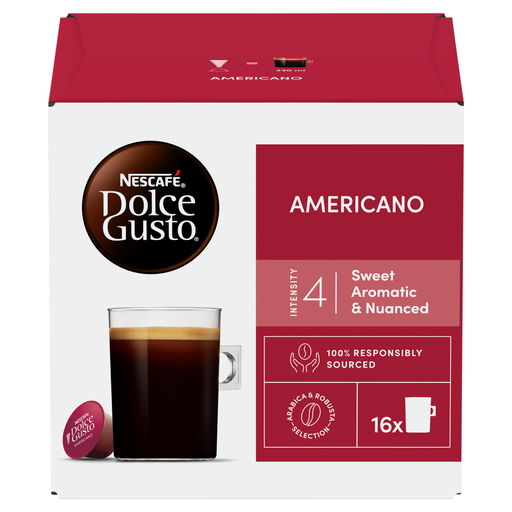 NESCAFÉ Dolce Gusto Americano coffee, 16 pods, 136 g