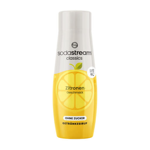 SodaStream Lemon Syrup Sugar-Free 440 ml