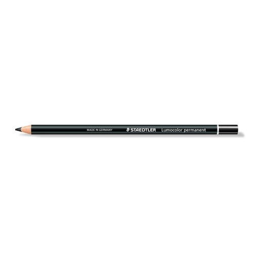 STAEDTLER Lumocolor Permanent Glasochrom Black Glass-Marking Pencil