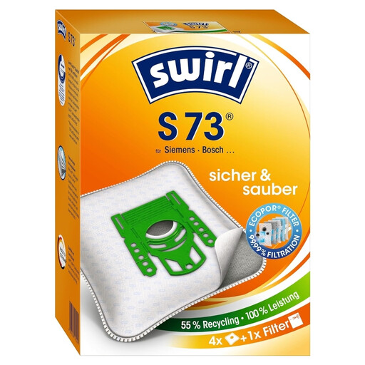 Swirl S73AS Micropor Airspace Vacuum Cleaner Bags
