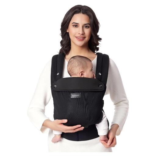 Momcozy lightweight ergonomic baby carrier, black