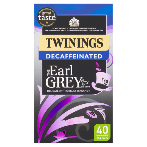 Twinings Earl Grey Decaf 40 Tea Bags