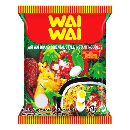 WAI WAI Instant Noodle Oriental Style 60g