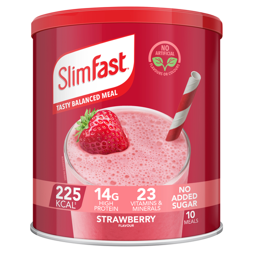 Slimfast Meal Replacement Shake Strawberry Flavour Powder
