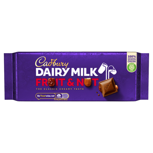 Cadbury Dairy Milk Fruit & Nut Chocolate Bar
