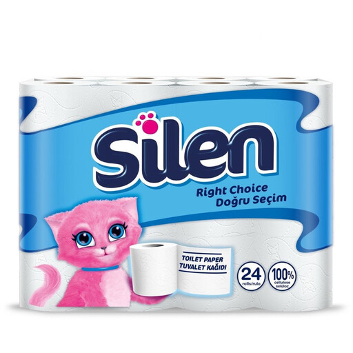 Silen Toilet Paper 2 Layer 24 Roll