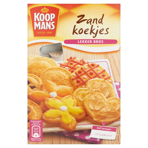 Koopmans Zandkoekjes Mix - 400 g