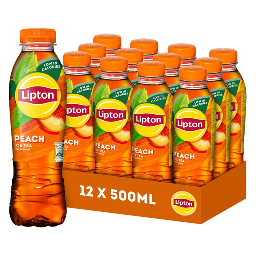 Lipton Peach Ice Tea - 12 x 0.5 L