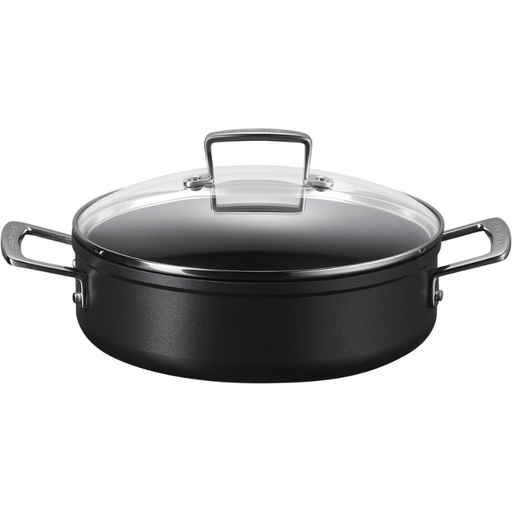 Le Creuset Toughened Non-Stick Sauteuse With Glass Lid 28cm