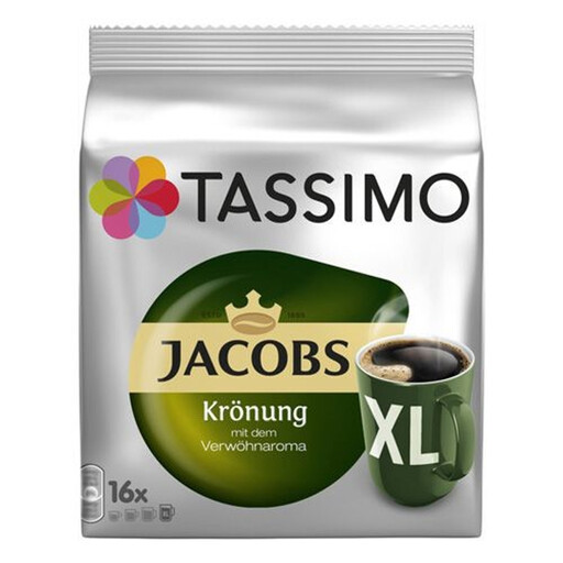 Jacobs Tassimo Krönung XL 咖啡胶囊 16 粒装 144g