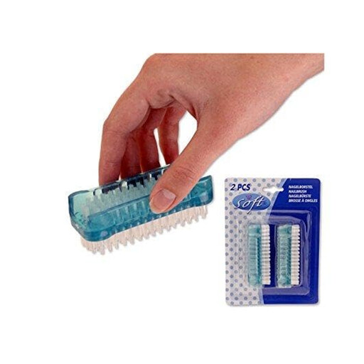 PP nail brush 2 pieces