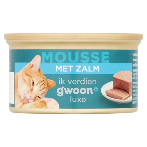G'woon Cat Mousse With Salmon 85G