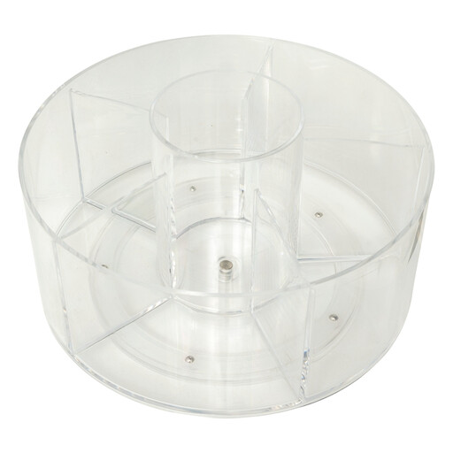 5five Selena Rotating Organiser Transparent