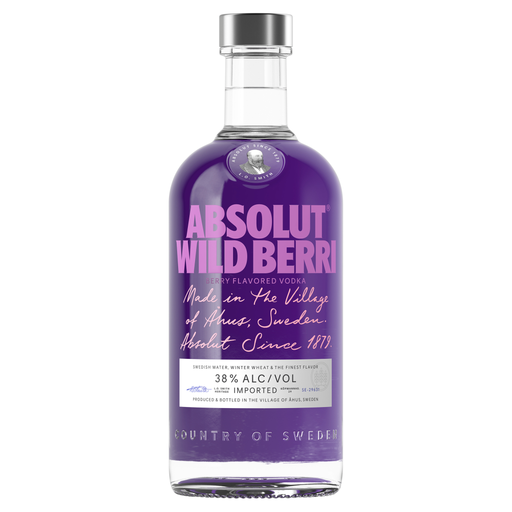 Absolut Wild Berri 70cl bottle