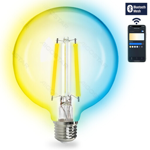 Aigostar Smart Bluetooth Mesh Light Bulb G125
