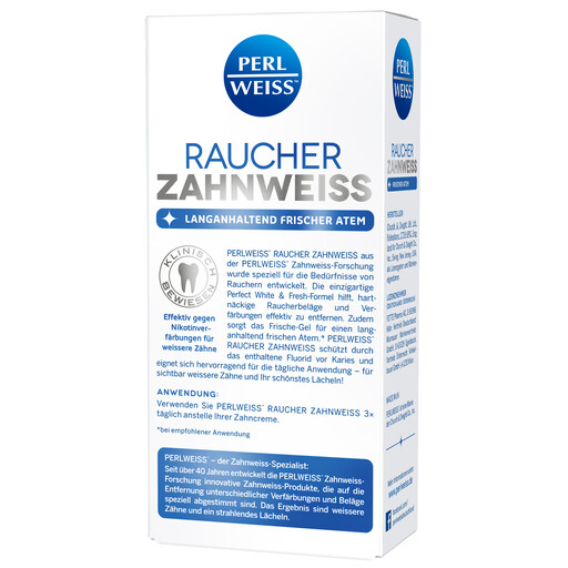 PERLWEISS Smokers Whitening Toothpaste 50 ml