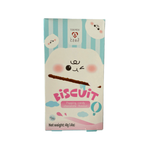 Tokimeki Biscuit Stick Popping Candy Flavor 40g