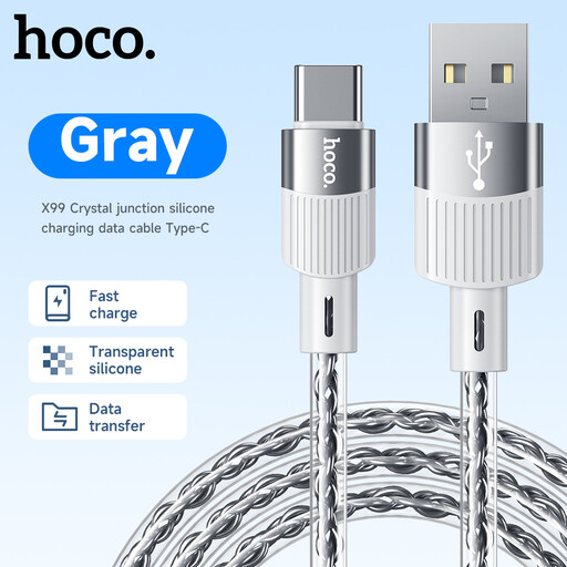 HOCO X99 60W Silicone USB-C Cable