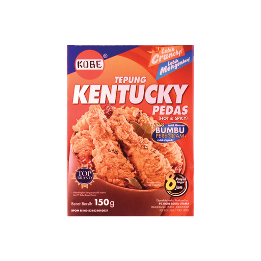 Kobe Hot Kentucky Fried Chicken Powder 150g